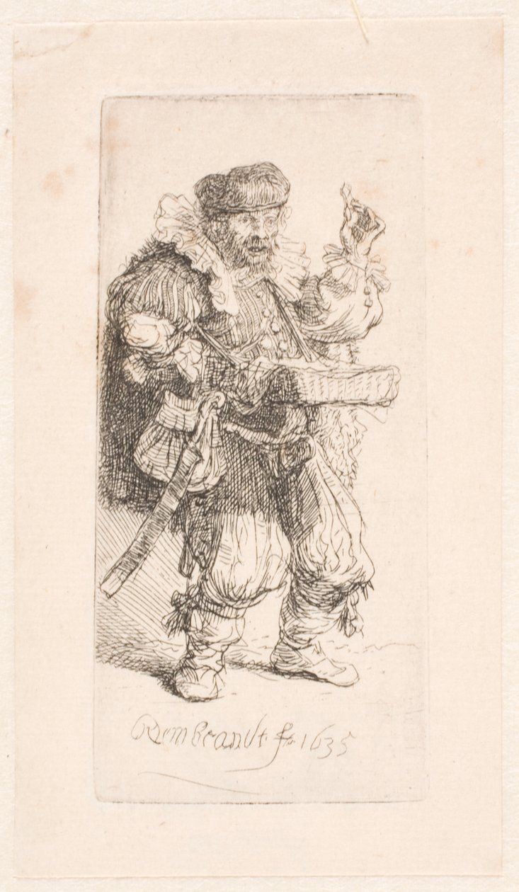 O charlatão de Rembrandt van Rijn