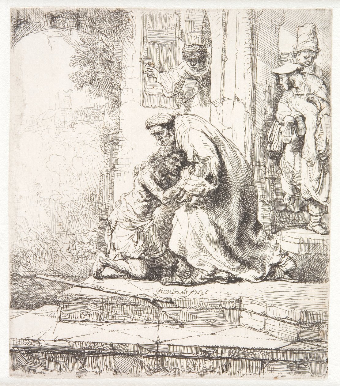 O retorno do filho pródigo de Rembrandt van Rijn
