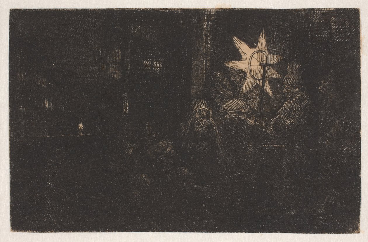 A estrela dos reis: uma peça noturna de Rembrandt van Rijn