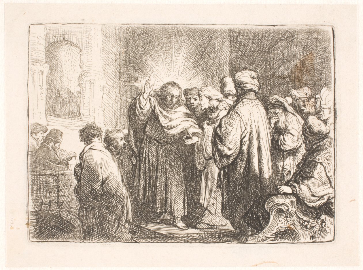 O dinheiro-tributo de Rembrandt van Rijn
