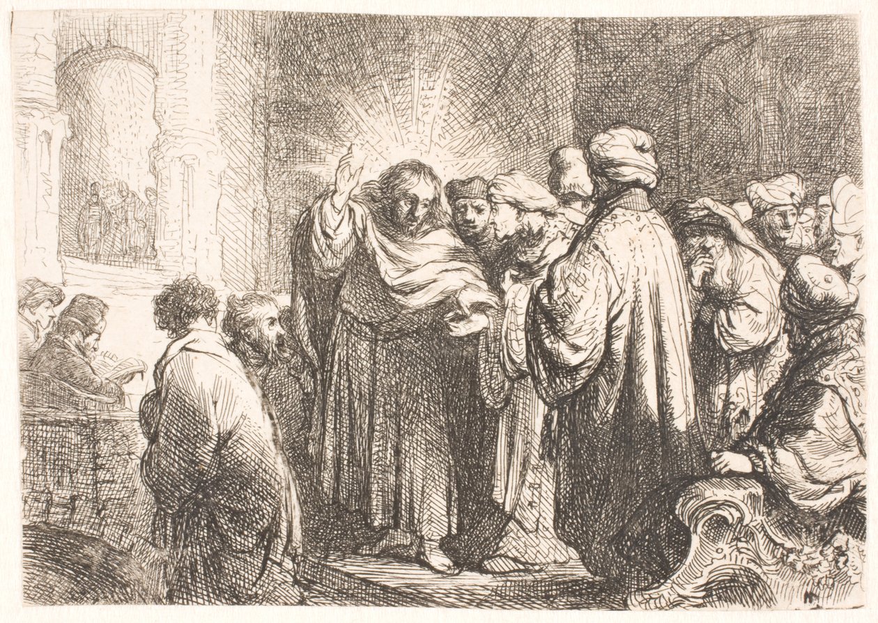 O dinheiro-tributo de Rembrandt van Rijn