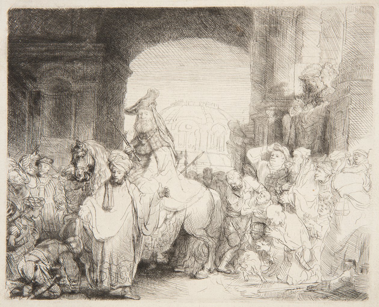 Triunfo de Mardoqueu de Rembrandt van Rijn
