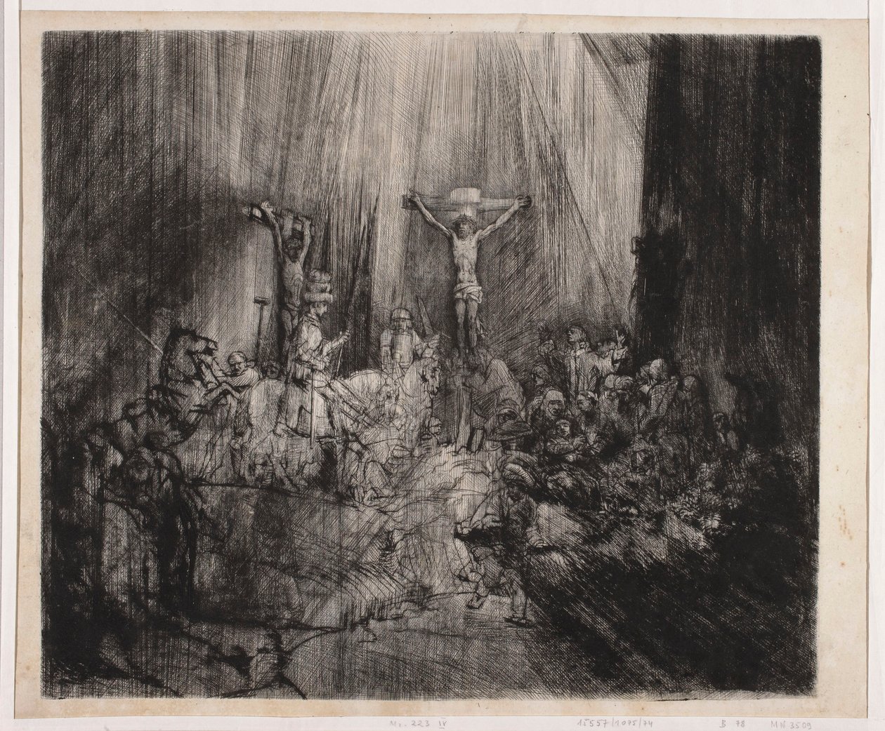 Três cruzes de Rembrandt van Rijn