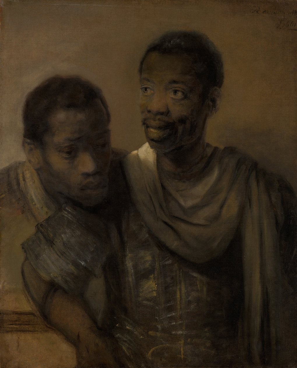 Dois Pretos, 1661 de Rembrandt van Rijn