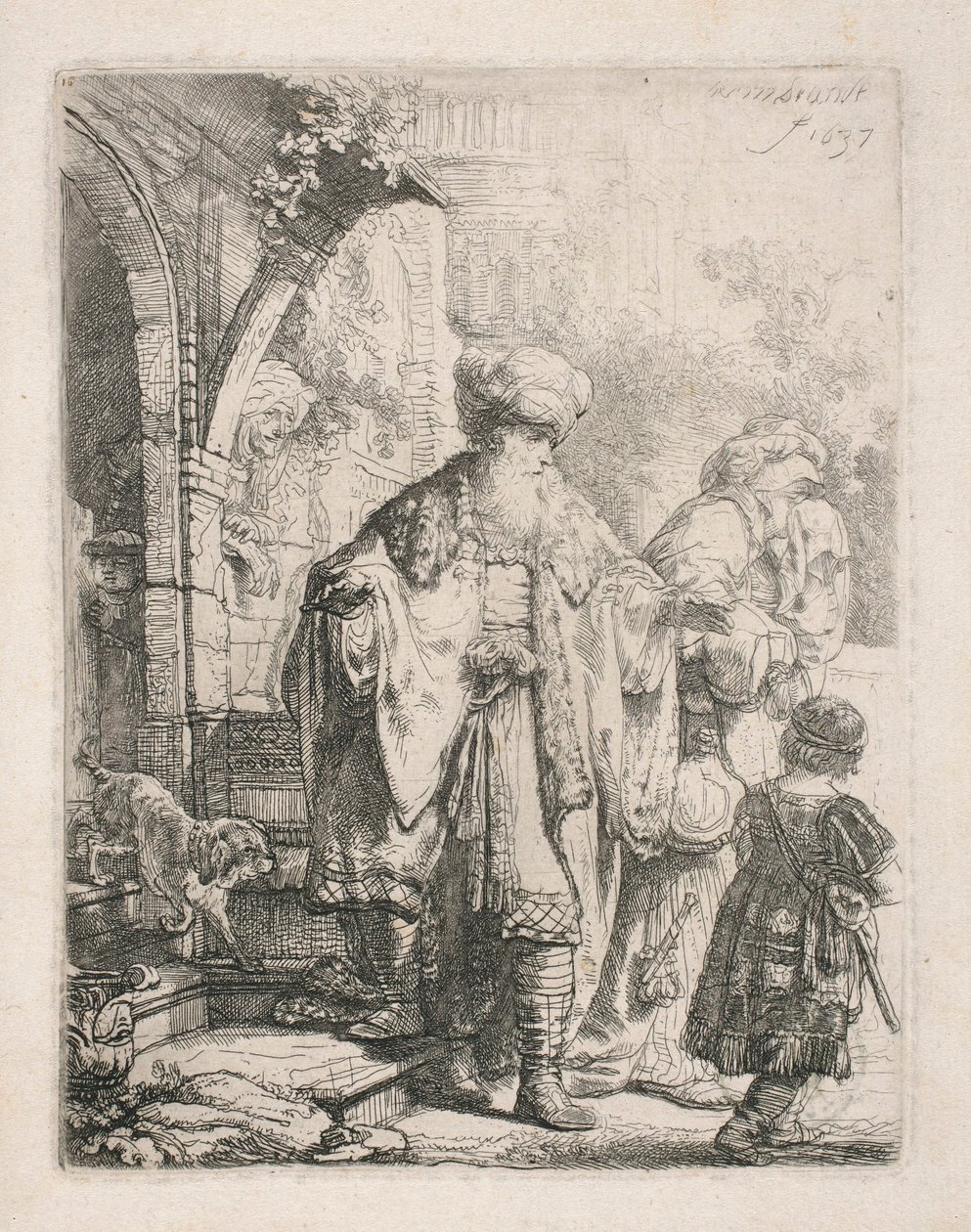 O exílio de Hagar de Rembrandt van Rijn