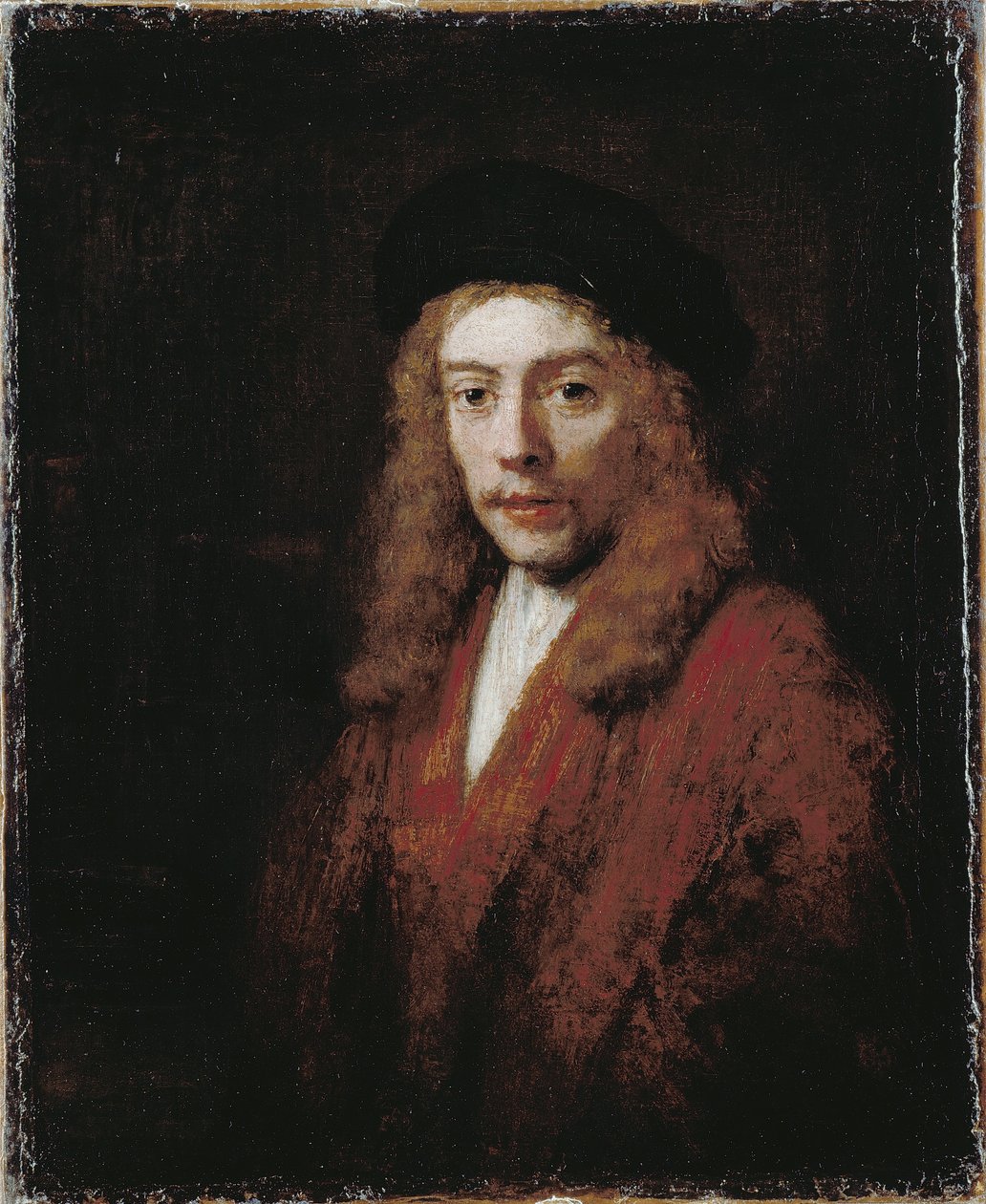 Um jovem, talvez o filho do artista Titus de Rembrandt van Rijn