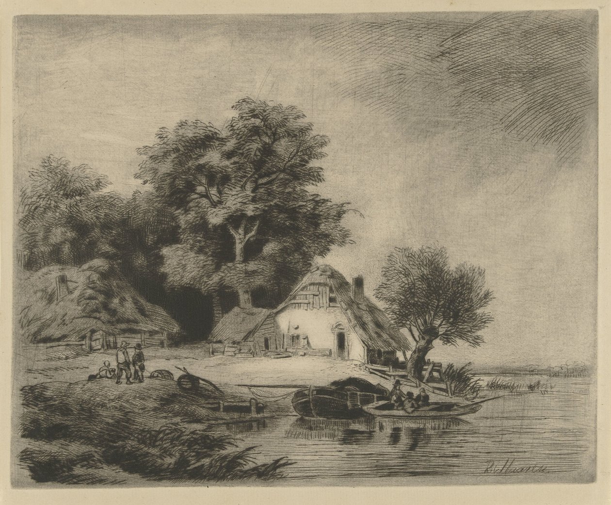 Casa de campo à beira-mar de Remigius Adrianus Haanen