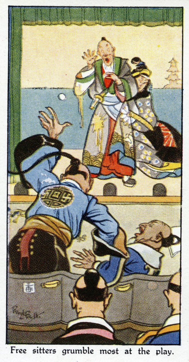 &39;Sitters livres resmungam mais no jogo&39;, 1931 (ver também 498207) de René Bull
