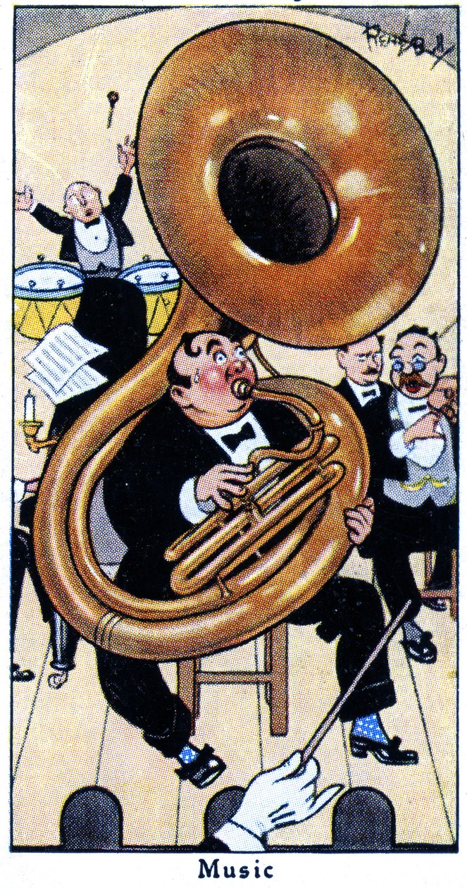 Música, 1936 de René Bull