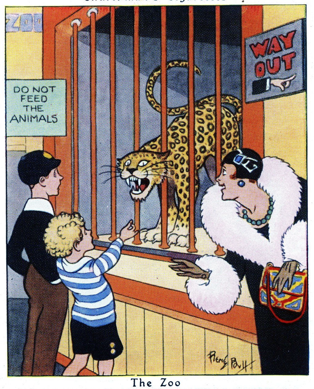 O zoológico de 1936 de René Bull