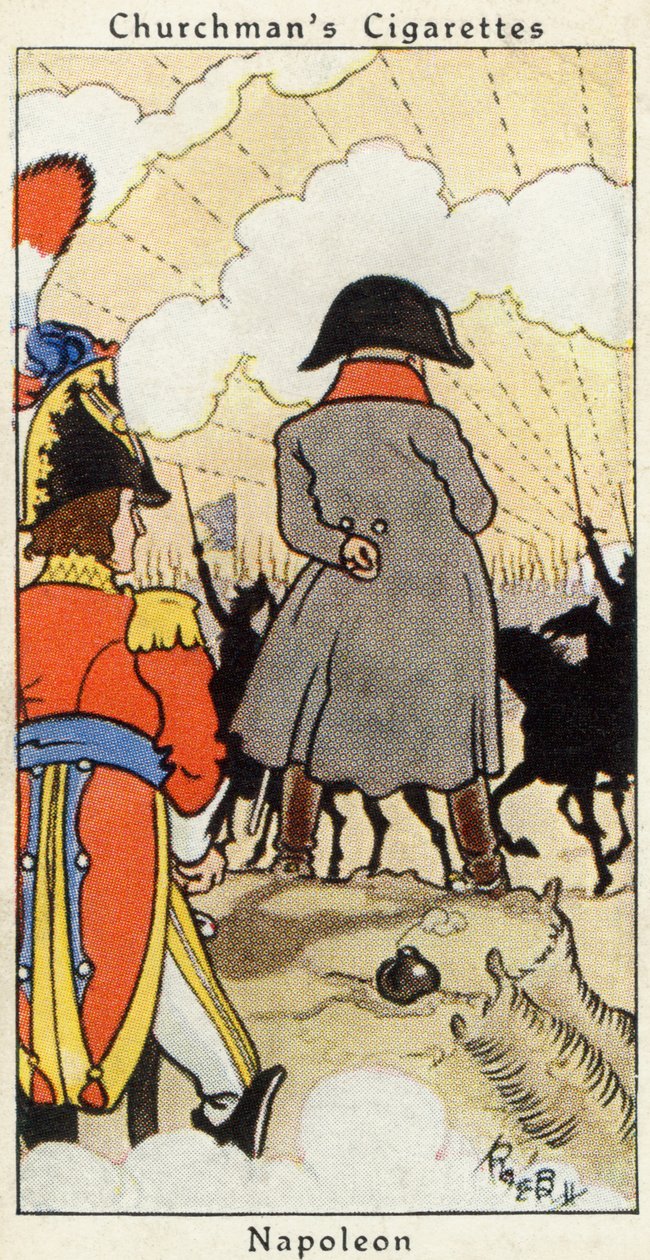 NAPOLEÃO Bonaparte - de pé de René Bull