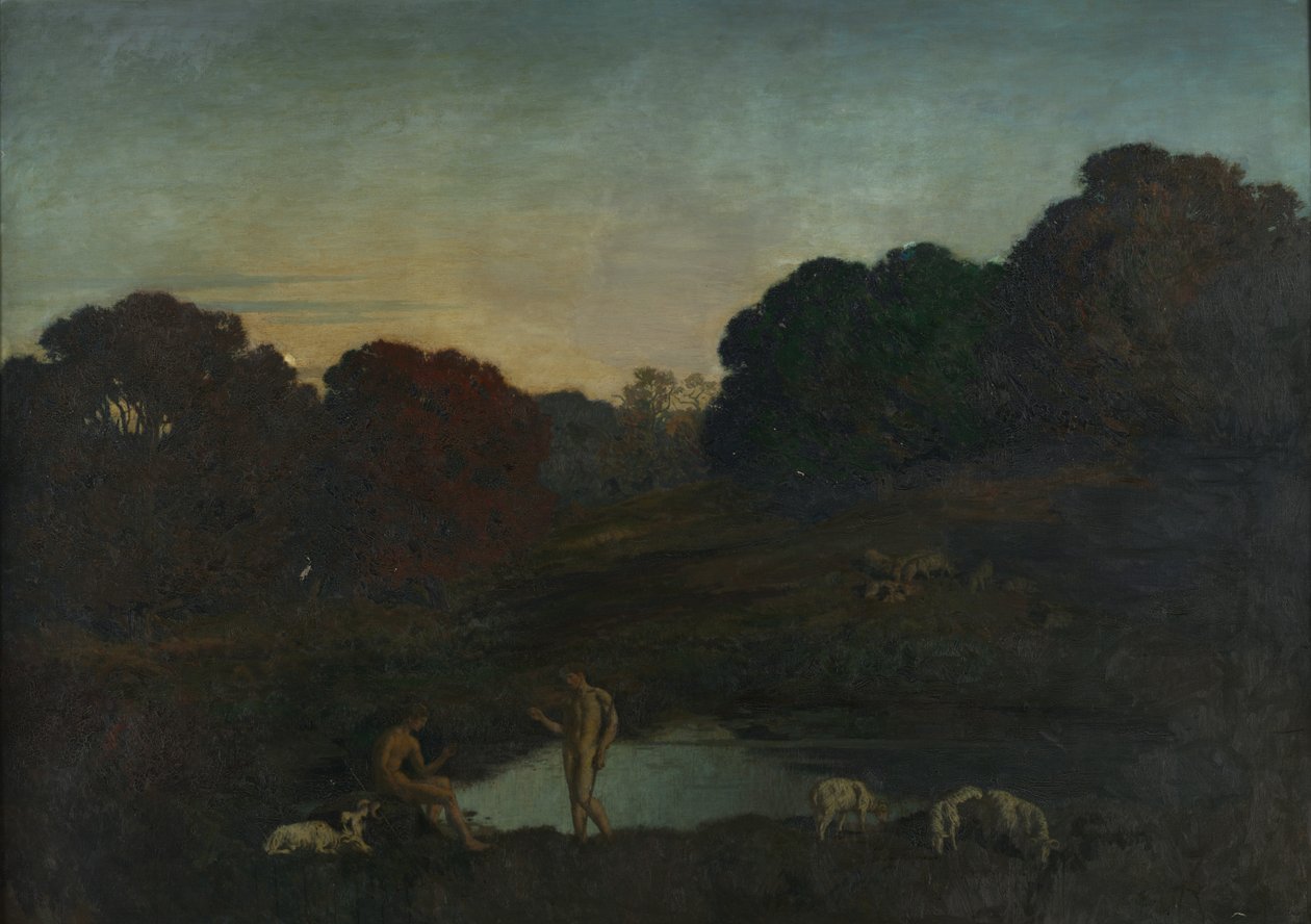 Cena Pastoral, 1911. de René Ménard