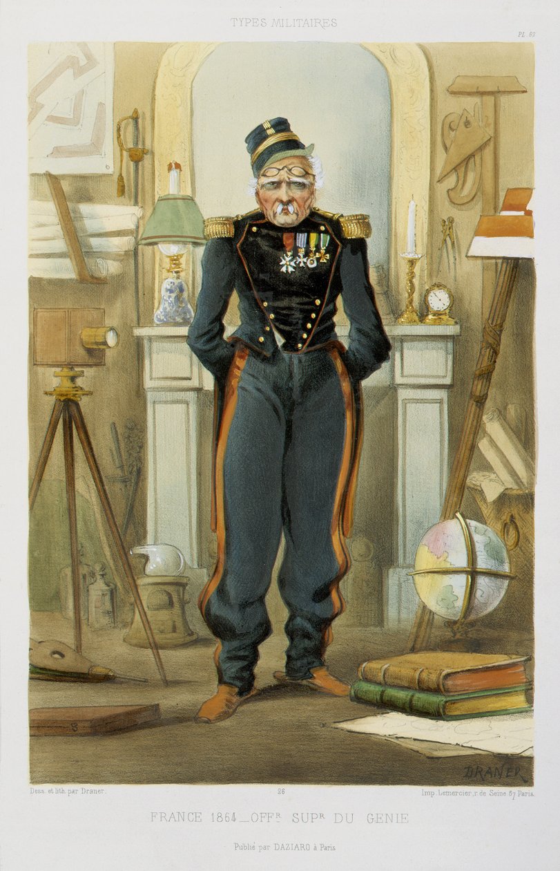 Soldado idoso, 1864 de Renard Jules Draner