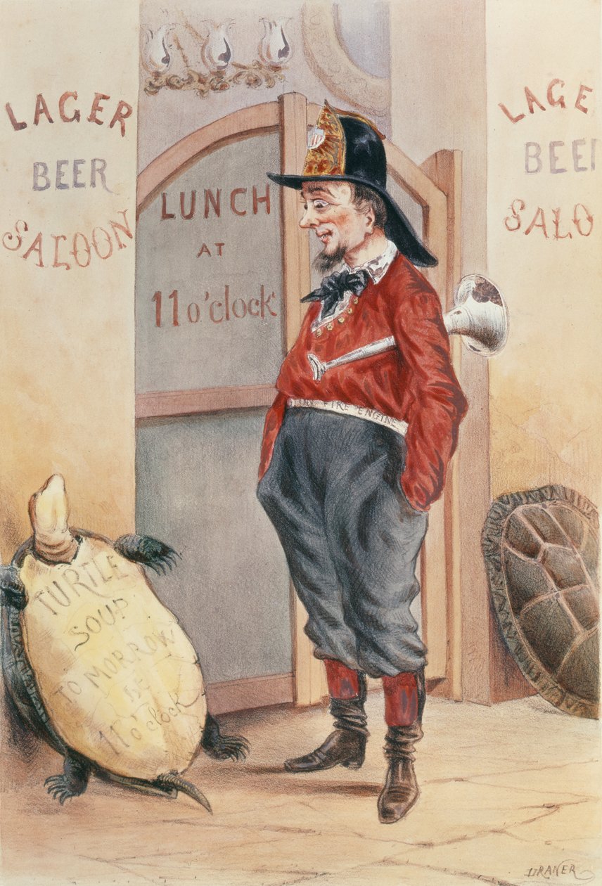 Oficial dos Estados Unidos da América: Bombeiro, 1864 de Renard Jules Draner