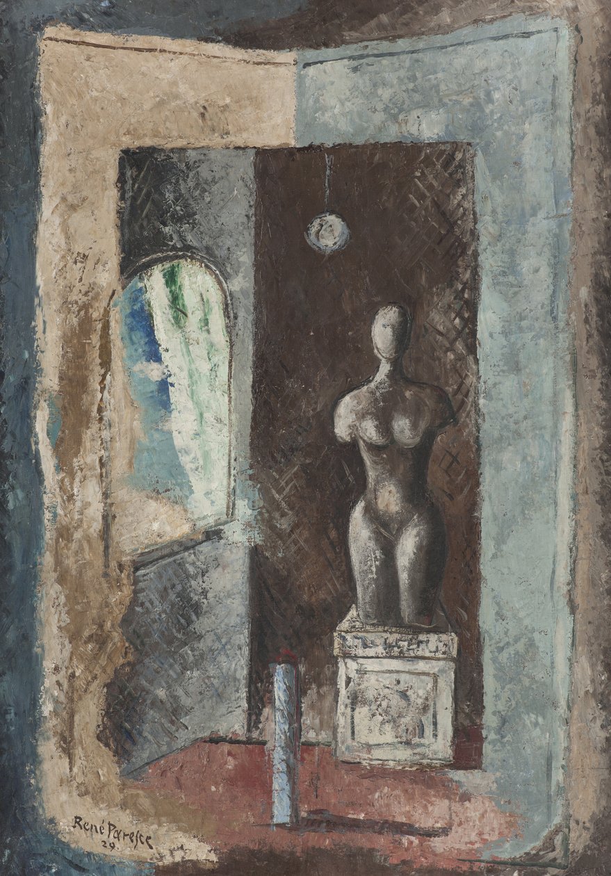 A estátua, 1929 de Renato Paresce