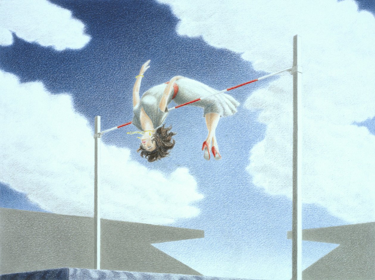 Salto em altura de Rene Boin