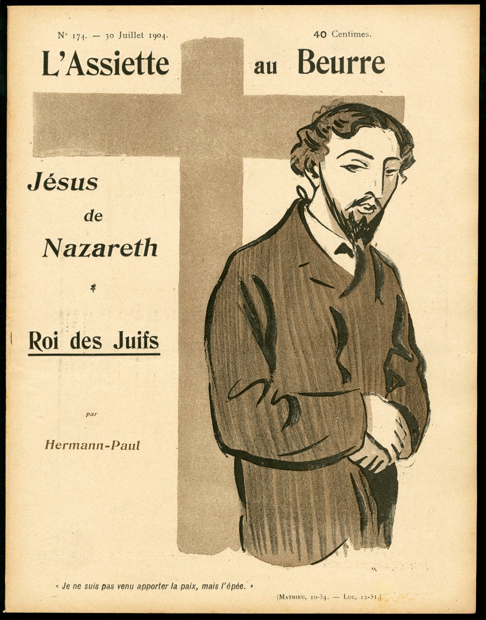 Capa do "The Butter Plate", Satirical in Colors de Rene George Hermann Paul
