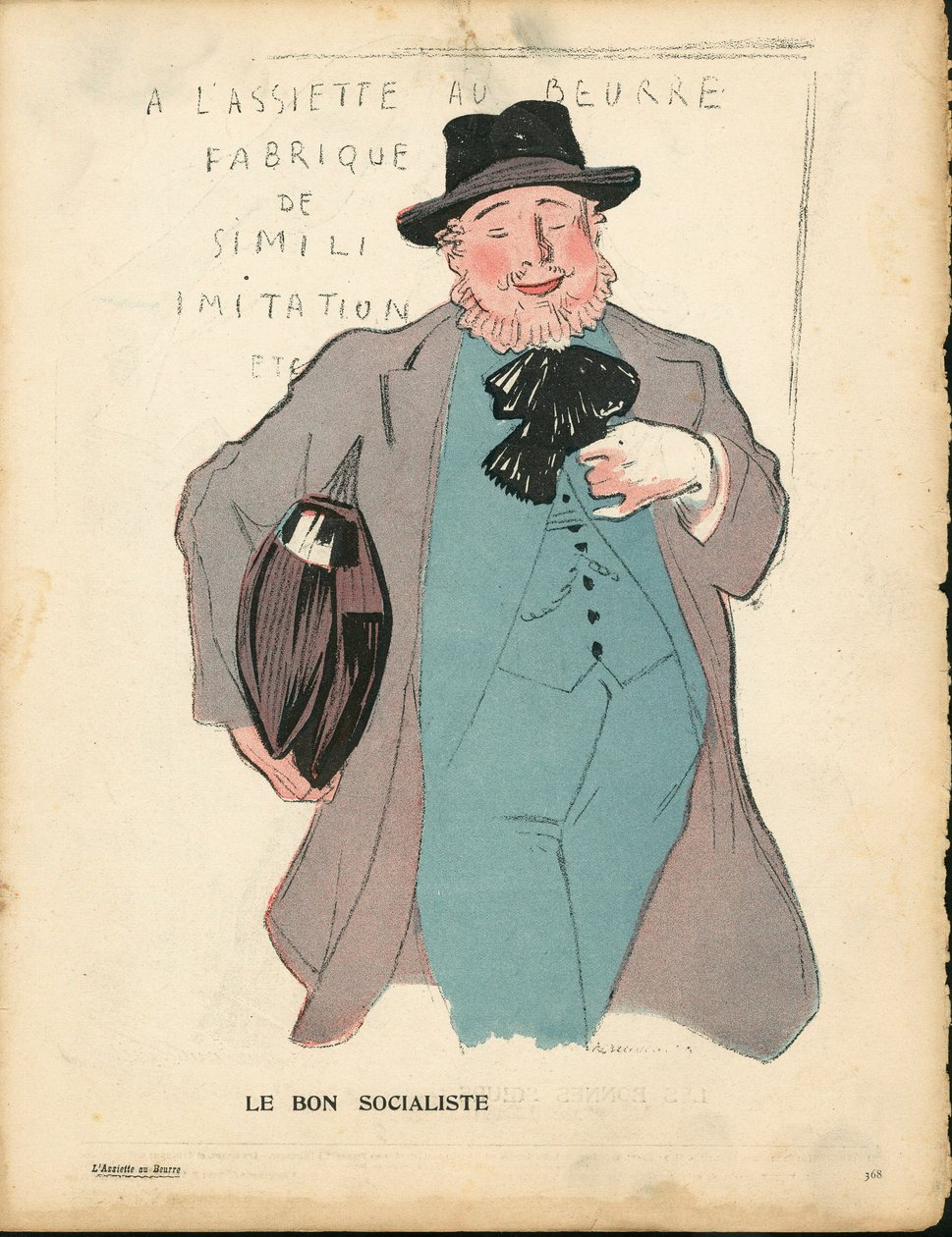 A Placa de Manteiga, número 231, Satirical in Colours de Rene George Hermann Paul