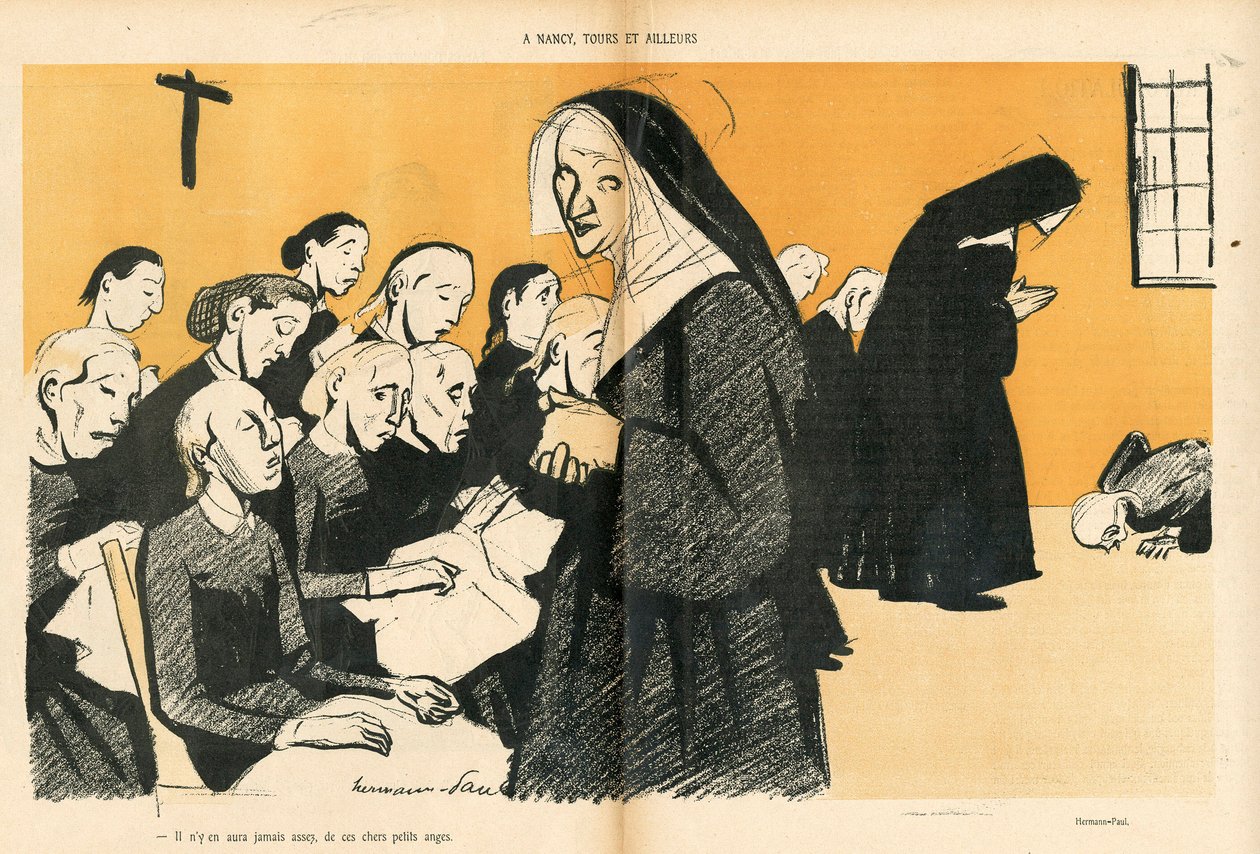 O Pato Selvagem, número 16, Satirique en Couleurs de Rene George Hermann Paul