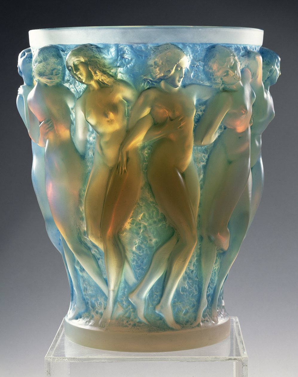Bacanitos, 1927 (vidro de opala) de Rene Jules Lalique