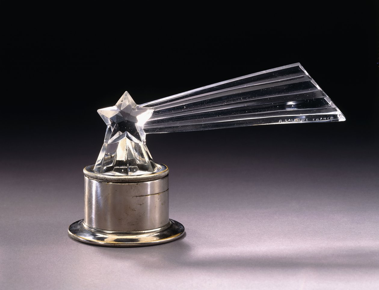 Comete, c.1925 (vidro fosco transparente) de Rene Jules Lalique