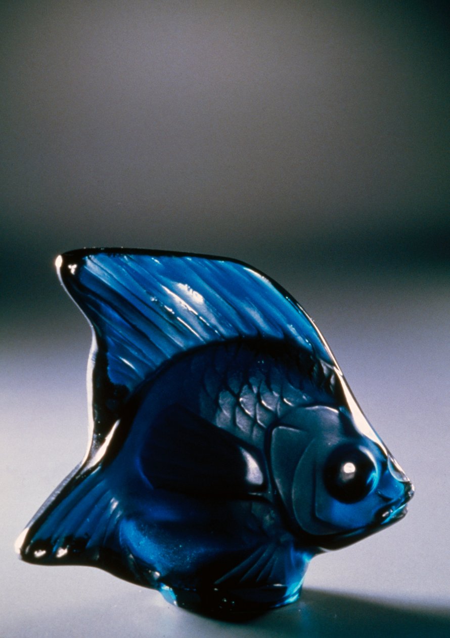 Peixe em vidro de Rene Jules Lalique