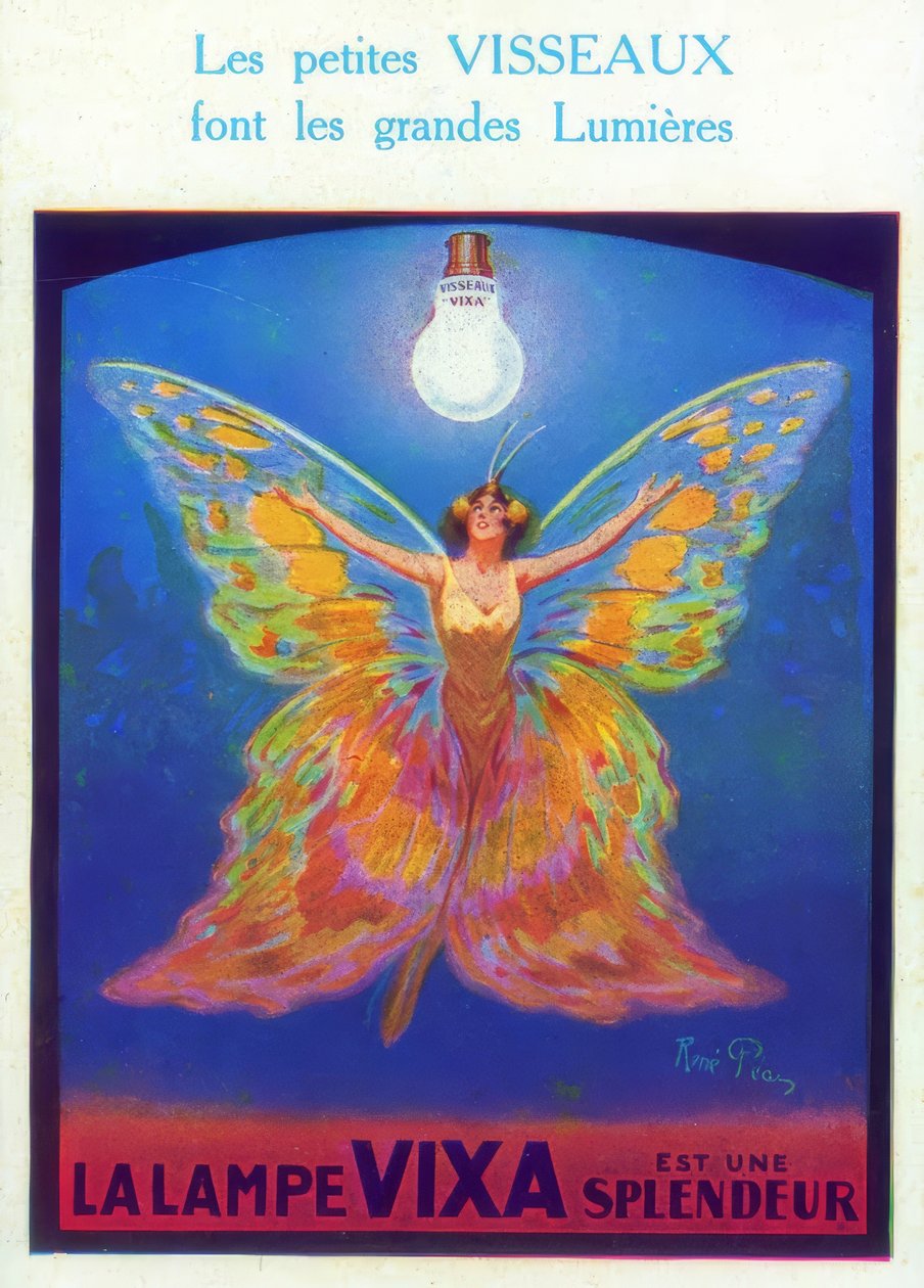 Lâmpadas Visseaux de Rene Pean