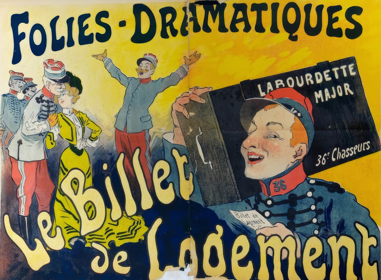 O Bilhete de Alojamento de Rene Pean