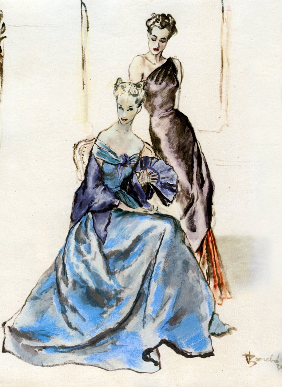Moda francesa do século 20, 1938. de Rene Robert Bouche