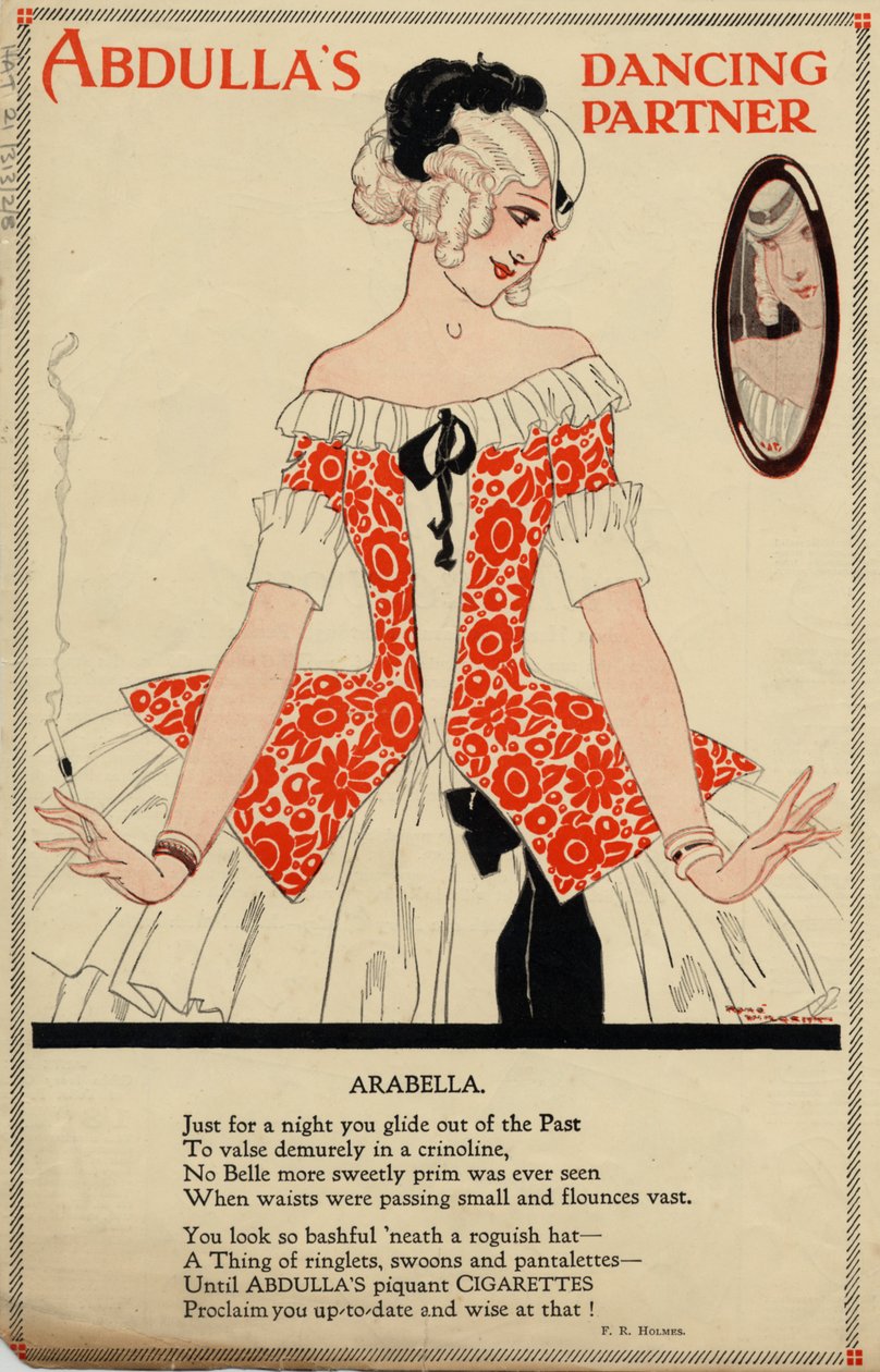 Cigarros Abdulla, década de 1920 de Rene Vincent