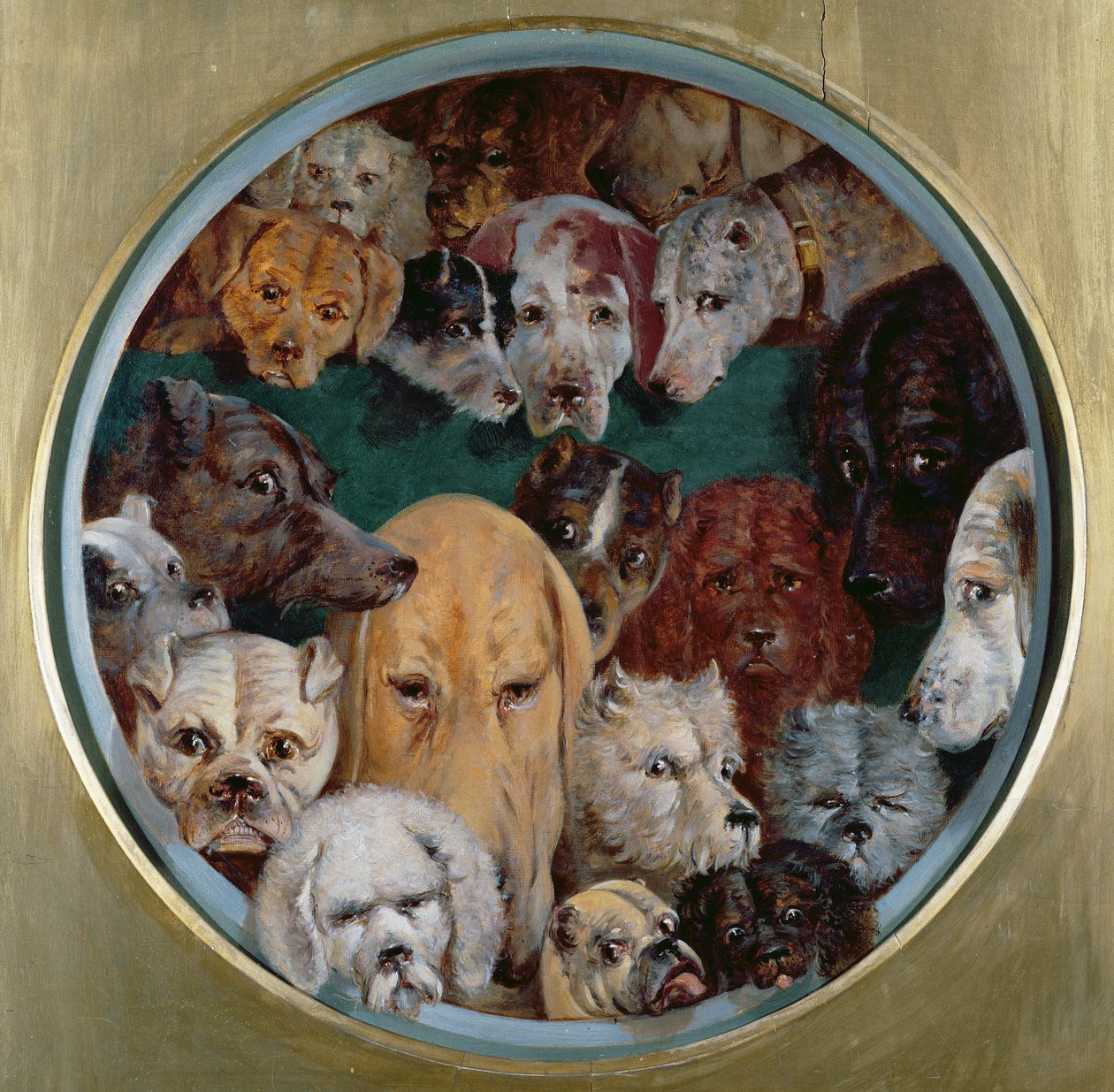 Vinte Cães, 1865 de Reuben Bussey