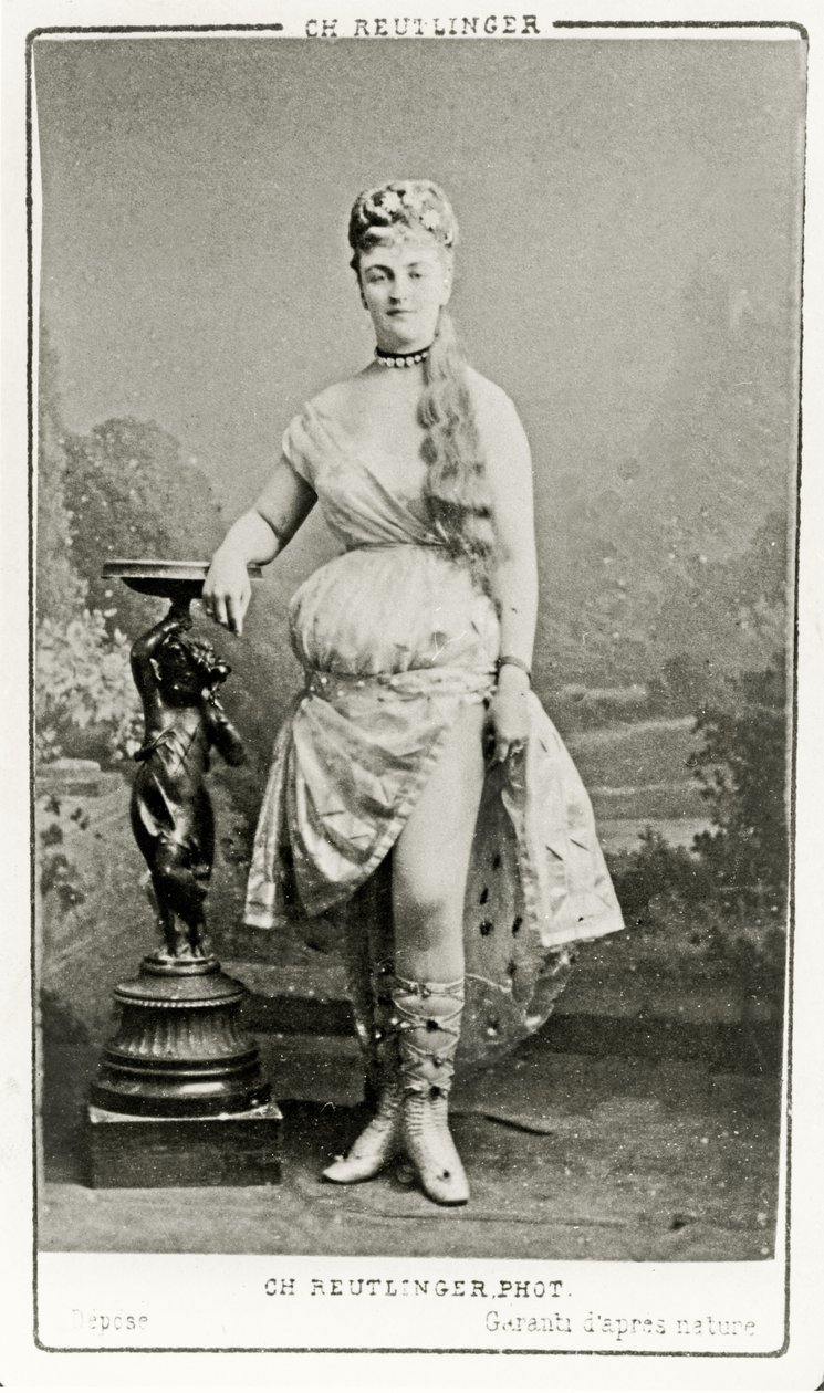 Méry Laurent no palco, c.1888-89 de Reutlinger Studio