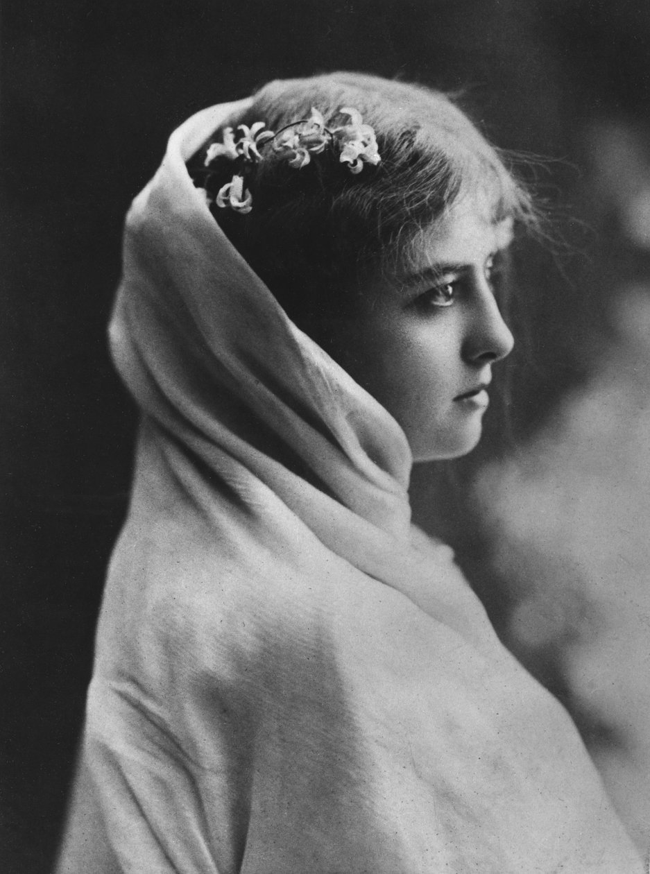 Retrato de Marie-Therese Pierat de Reutlinger Studio