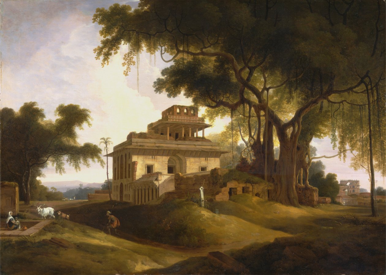 Ruínas do Naurattan, Sasaram, Bihar de Rev. Edward Thomas Daniell