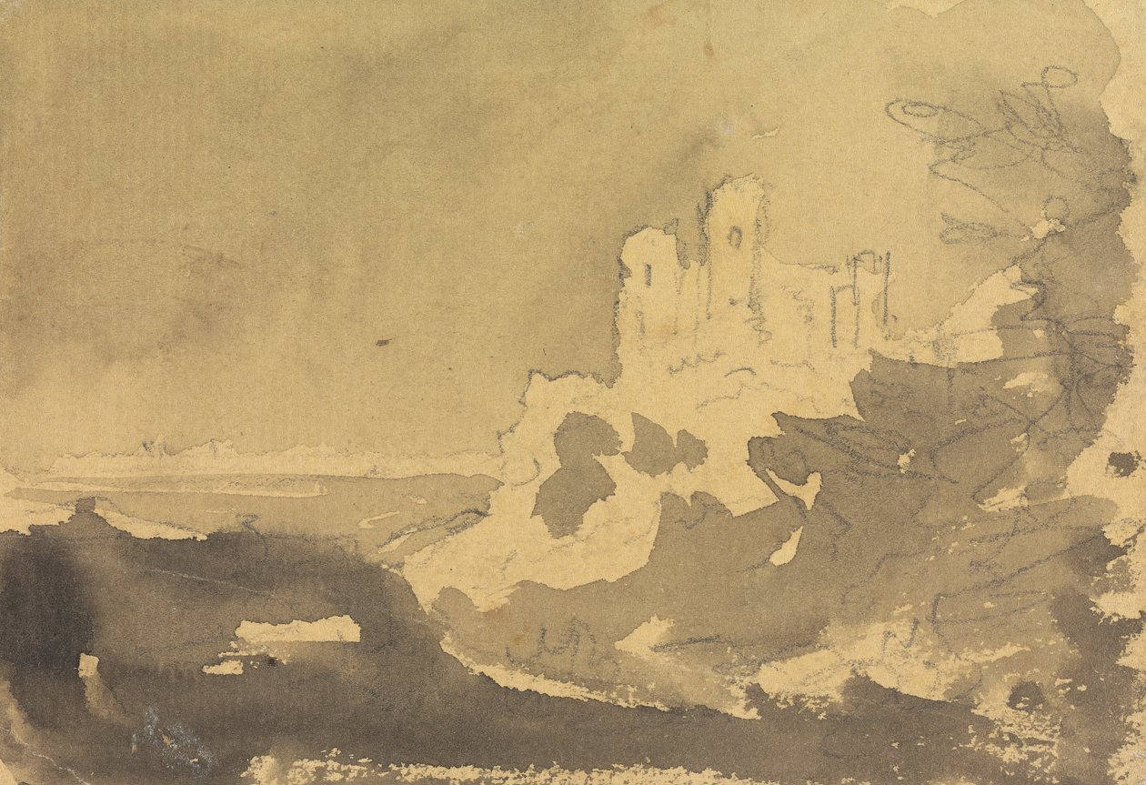 Um Castelo à beira de um lago de Rev. William Gilpin