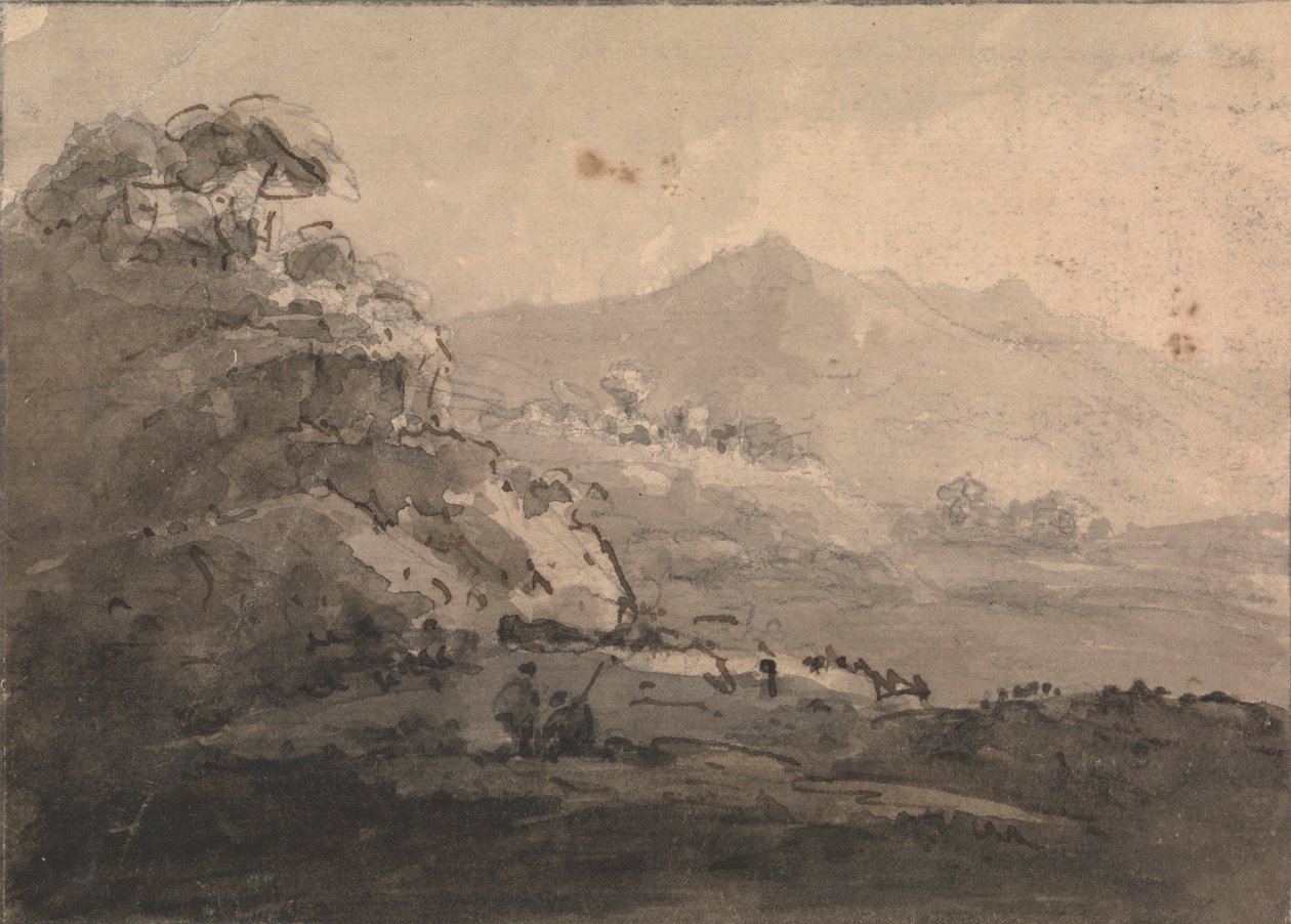 Vista da montanha de Rev. William Gilpin