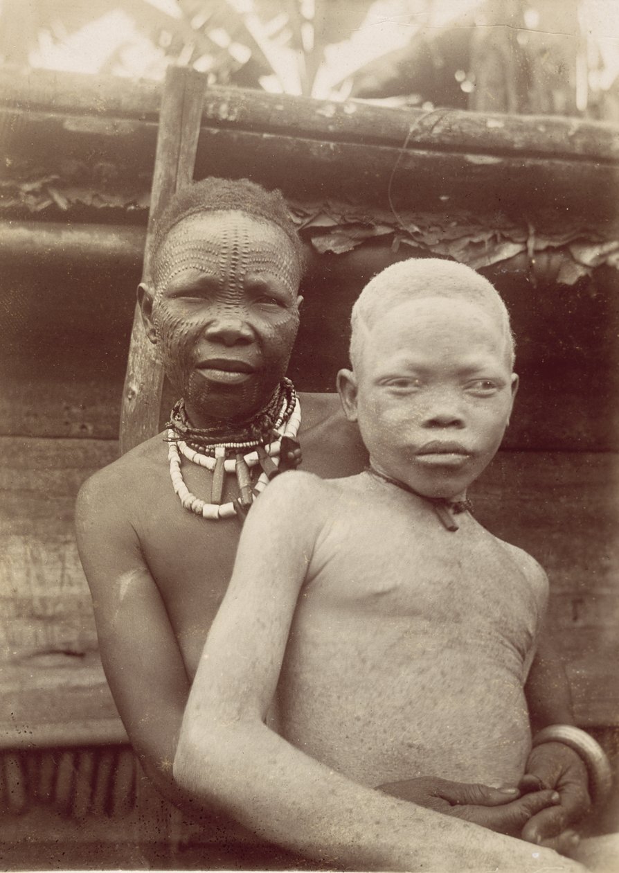 Mãe e Filho, c.1905 de Reverand Charles Dodds