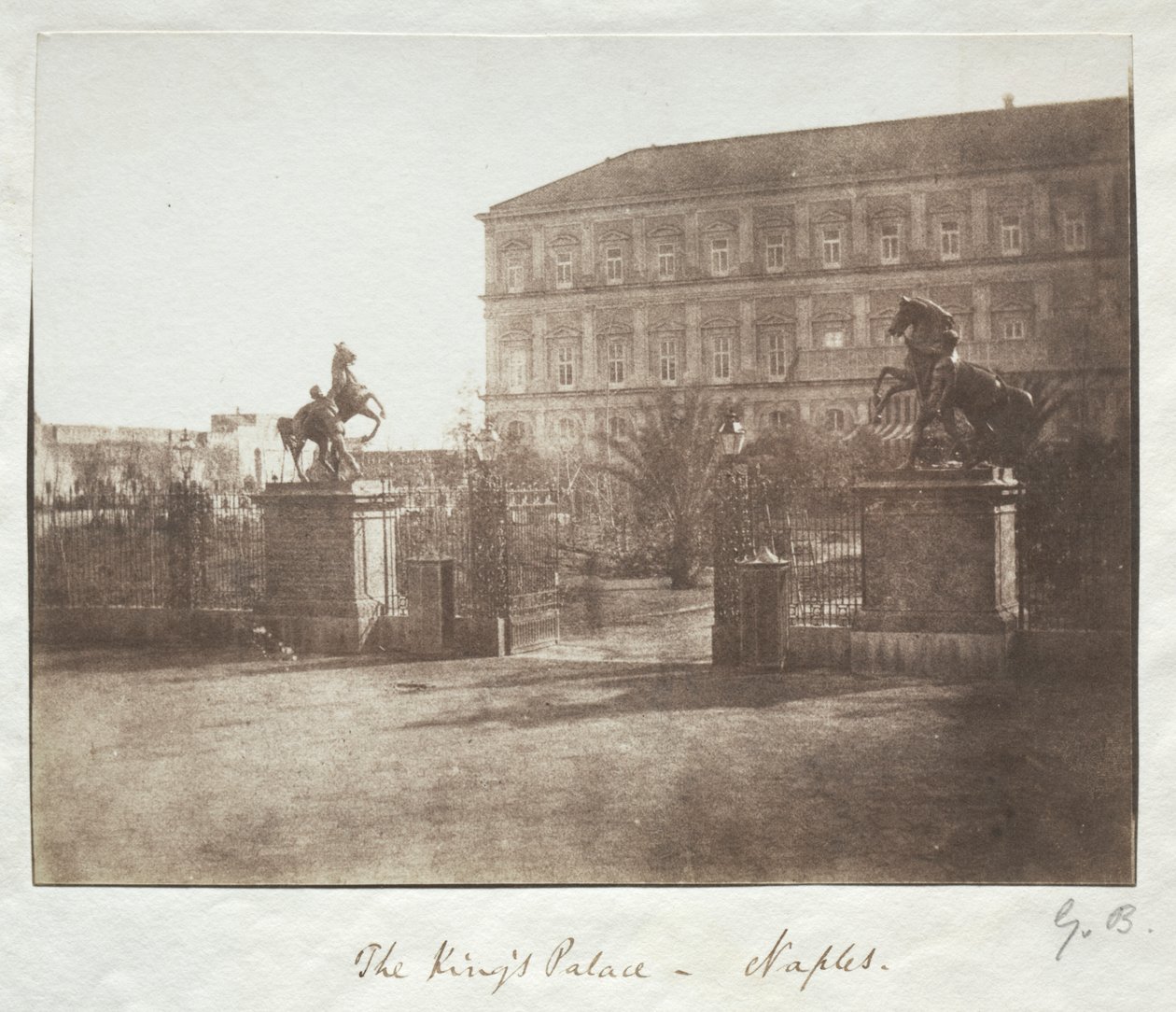 Palácio do Rei, Nápoles de Reverend George Wilson Bridges