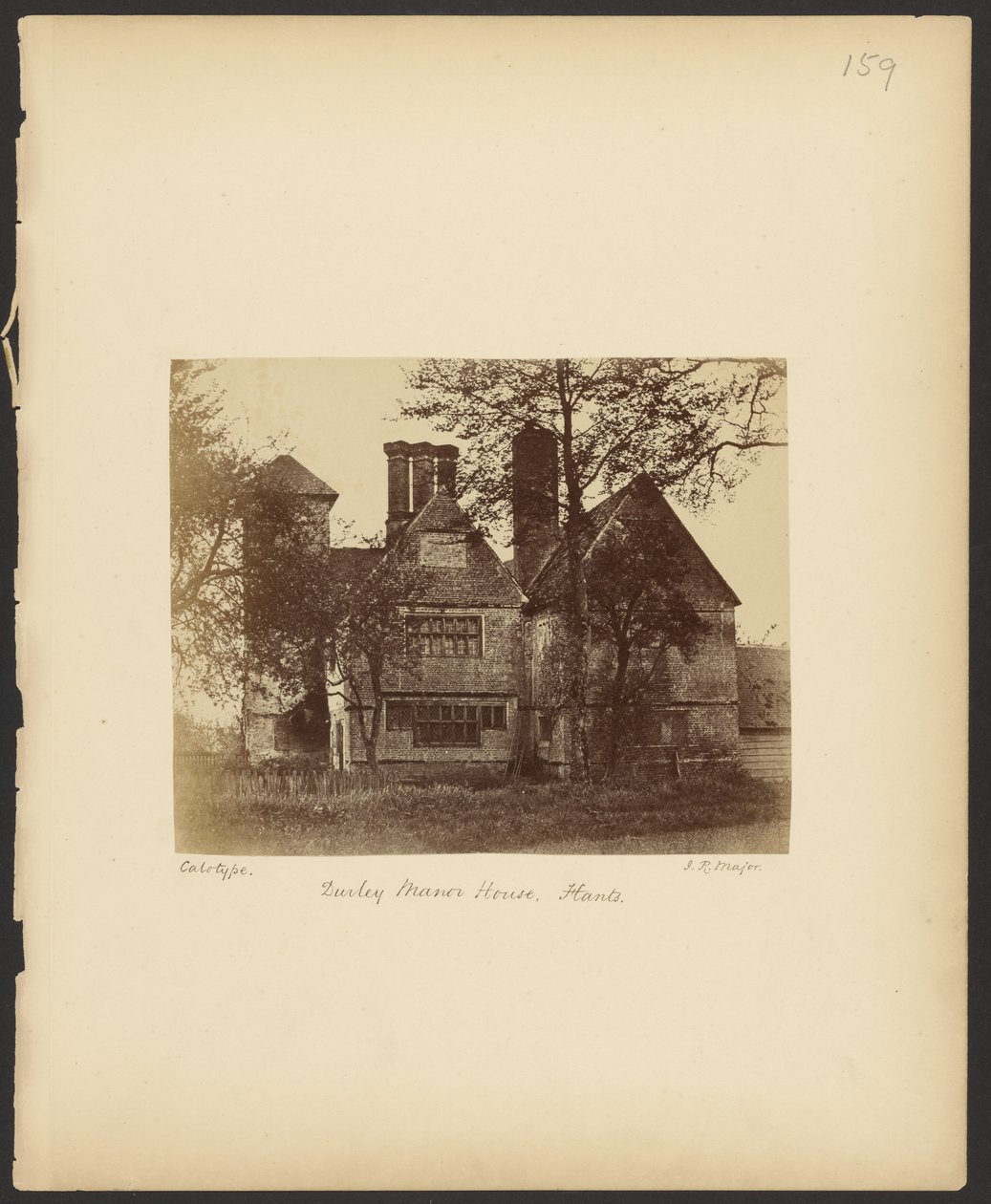 Durley Manor House, Hants de Reverend John Richardson Major