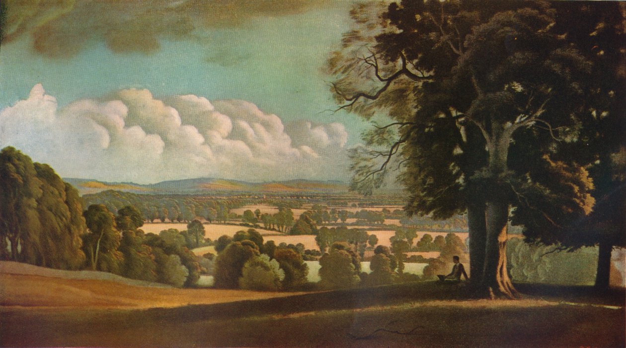 O Vale de Aylesbury, 1933 de Rex Whistler