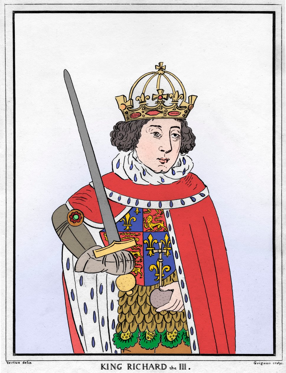 Ricardo III da Inglaterra, século XVIII de Reynolds Grignion
