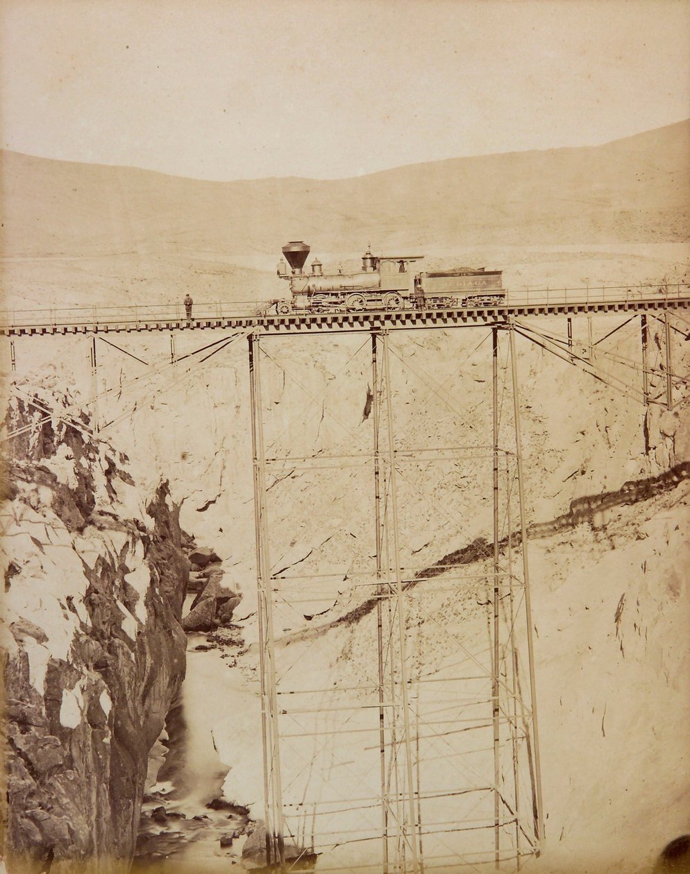 Ponte Sumbay. Do álbum de Views of the Southern Railway de Ricardo Villaalba