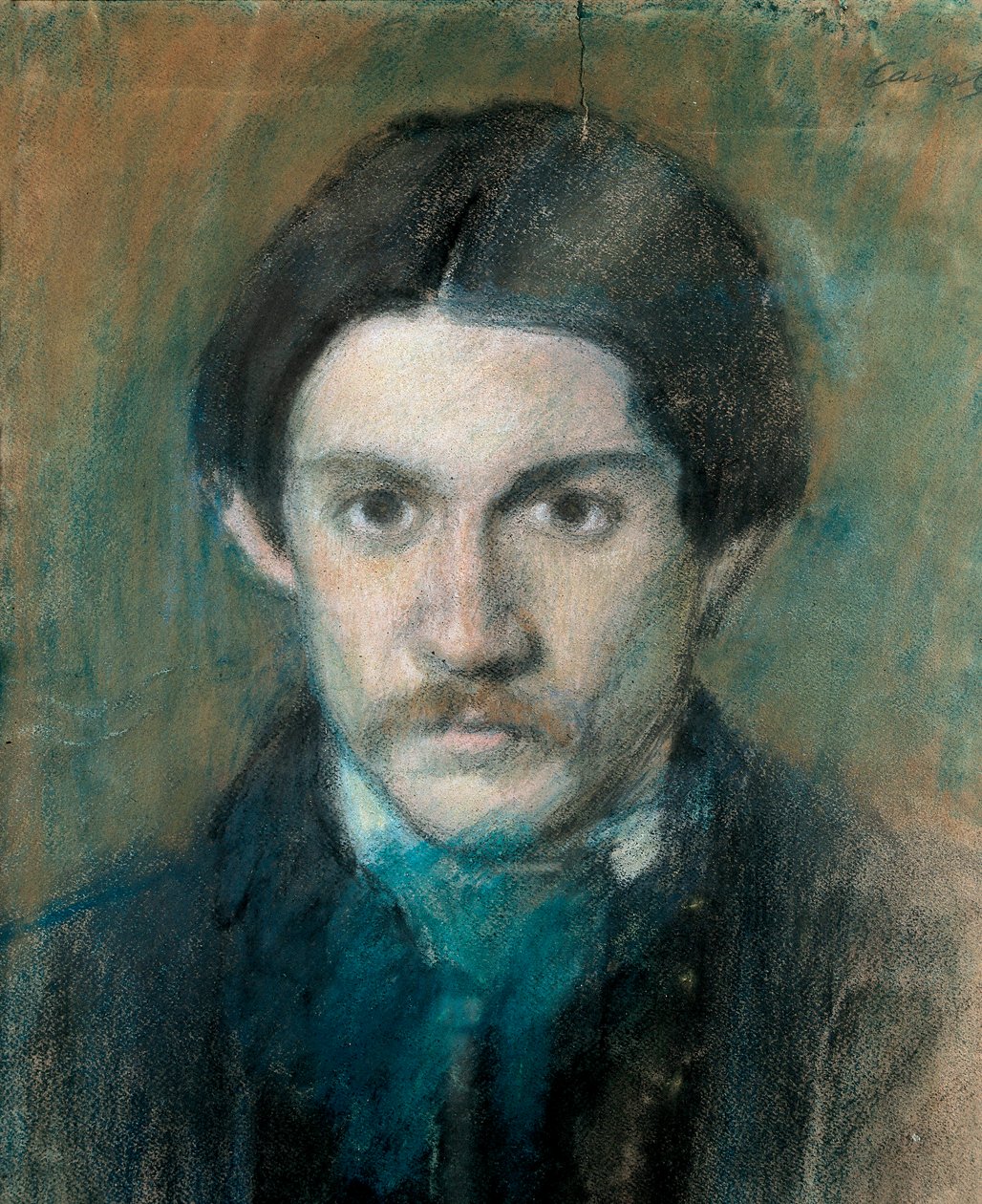 Retrato do pintor espanhol Pablo Picasso (pintura) de Ricardo Canals y Llambi