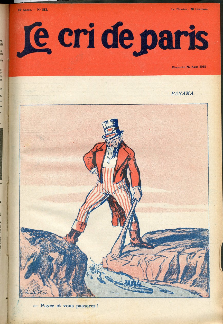 Capa do "The Cree of Paris" (O Córrego de Paris) de Ricardo Flores