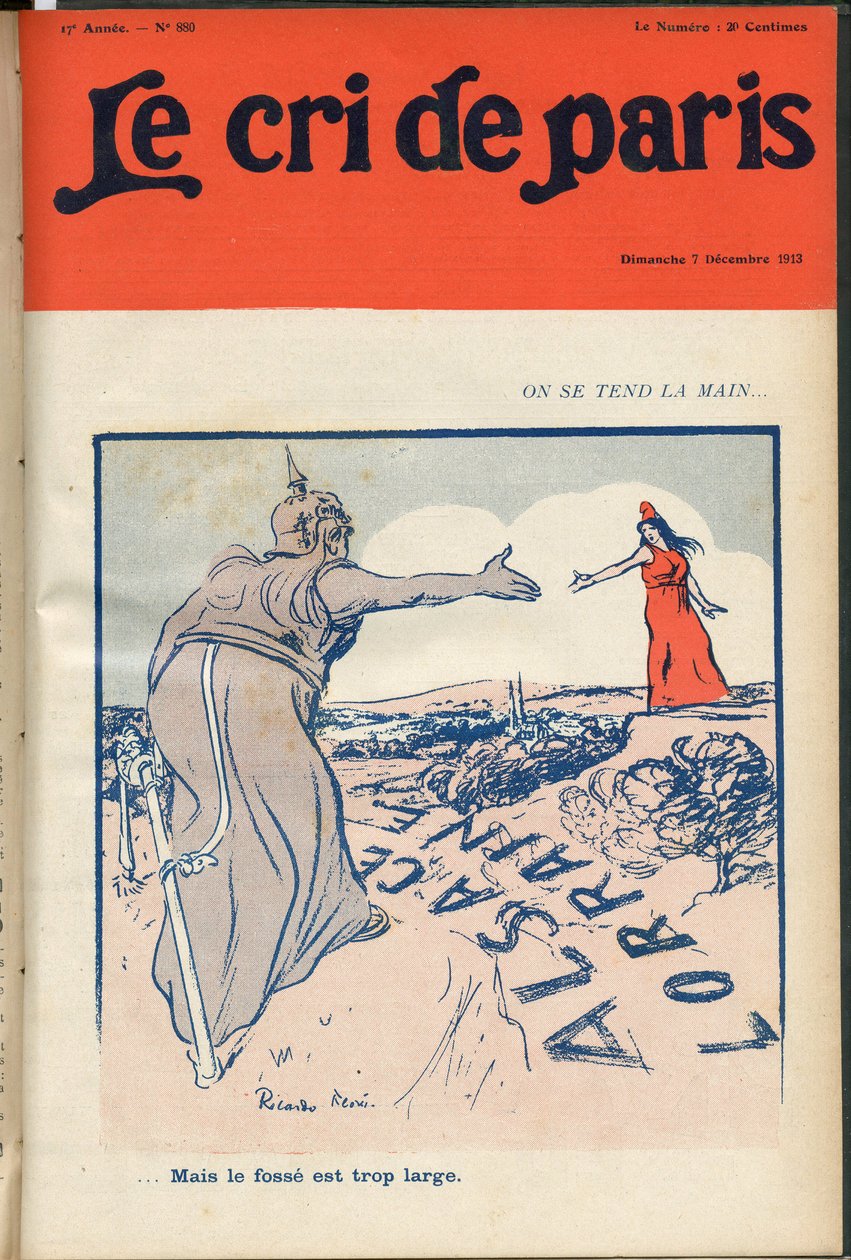 Capa de "O Grito de Paris". de Ricardo Flores
