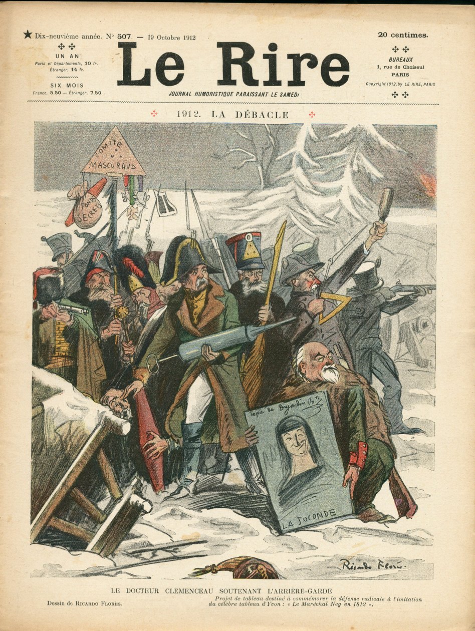 Capa de "The Laughter", Satirical en Colours de Ricardo Flores