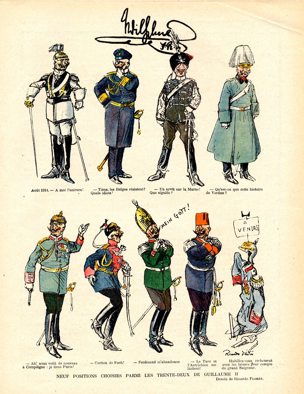 Riso Vermelho, Satirical em Cores de Ricardo Flores