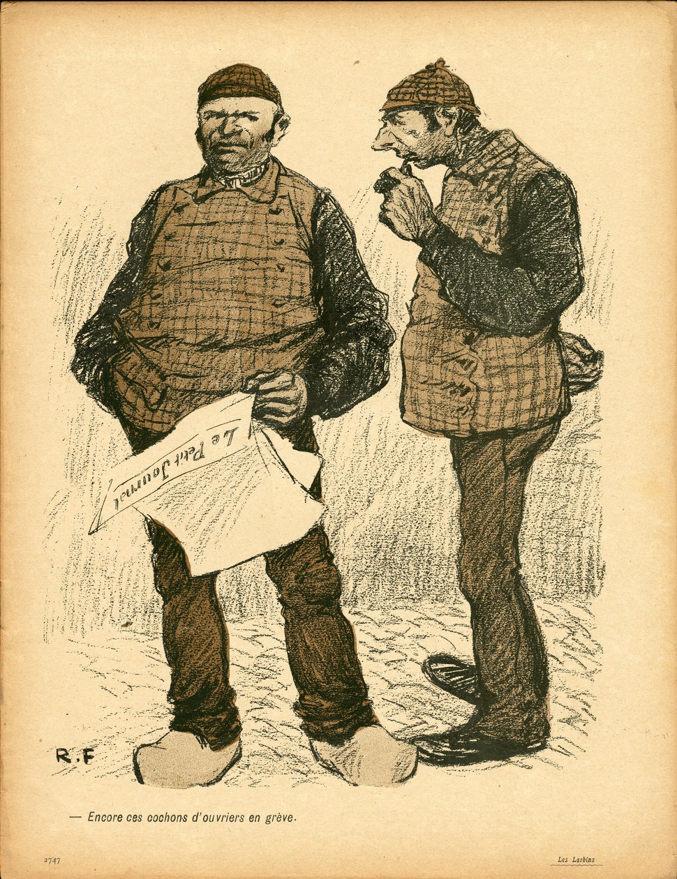 A Placa de Manteiga, número 165, Satirical em Cores de Ricardo Flores