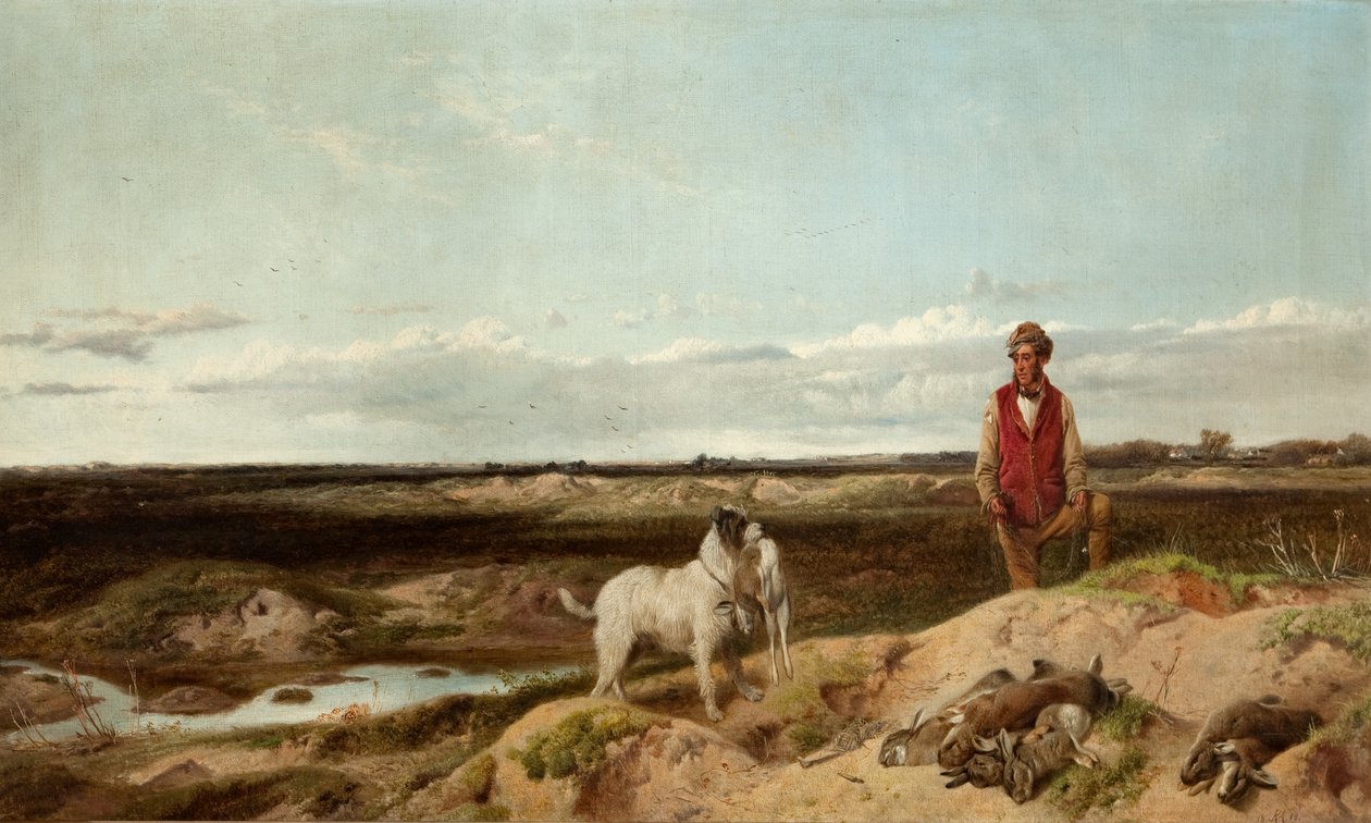 Ferreting, 1863 de Richard Ansdell