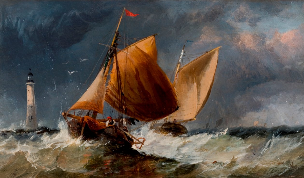Artesanato de Pesca ao Largo do Farol Eddystone de Richard Beavis